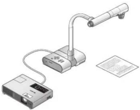 Elmo TT-02S - Présentation au moyen de visuels imprimés - 1