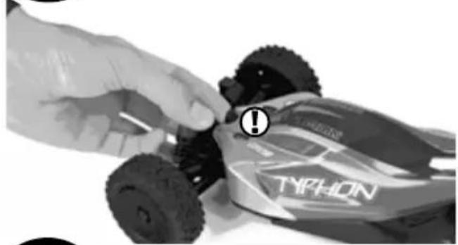 ARRMA Typhon Grom - RETIRER LE CORPS (SANS CLIP) - 1