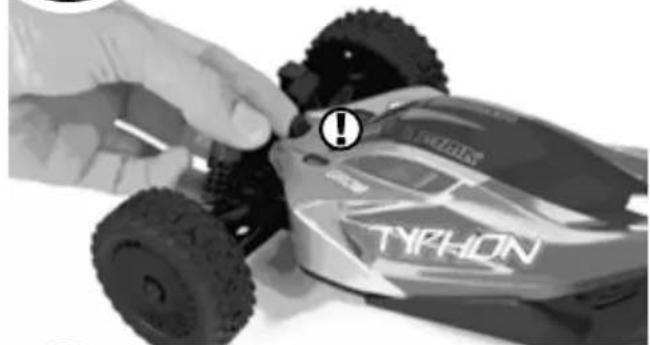 ARRMA Typhon Grom - REMOVE BODY (CLIPLESS) - 1