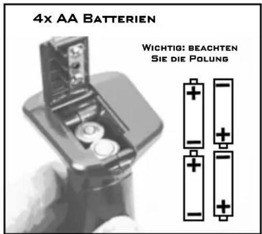 ARRMA Typhon Grom - LEGEN SIE DIE AA BATTERIEN IN DAS STEUERGERAT EIN - 2