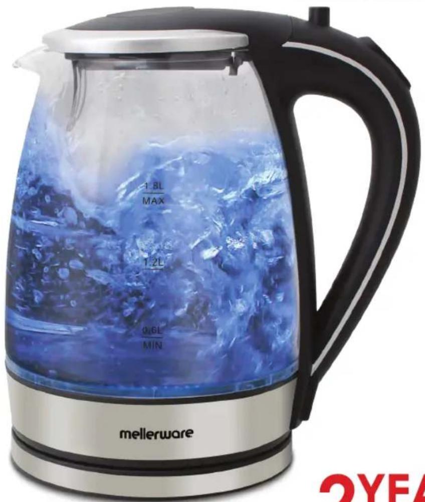 Mellerware Azure 22300B - AZURE 2200W Cordless kettle - 1