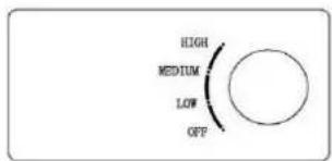 HIGH MEDIUM LOW OFF