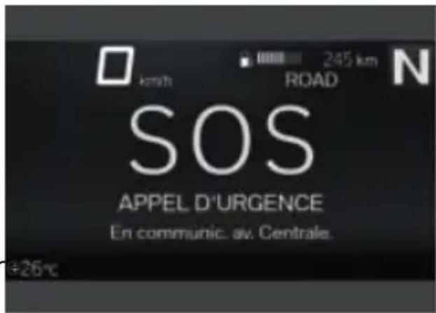 BMW K 1600 GT (2024) - Appel d'urgence manuel a Condition préalable - 2