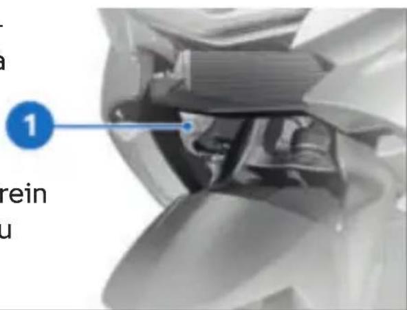 BMW K 1600 GT (2024) - Contrôler le niveau de liquide de refroidissement - 1