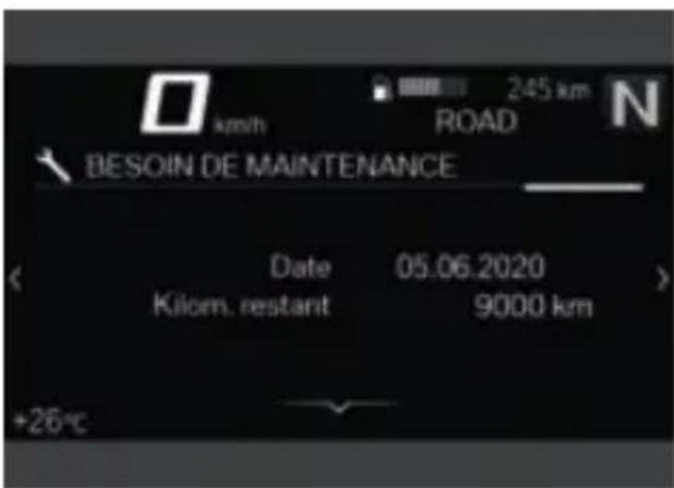 BMW K 1600 GT (2024) - Échéance de service - 1