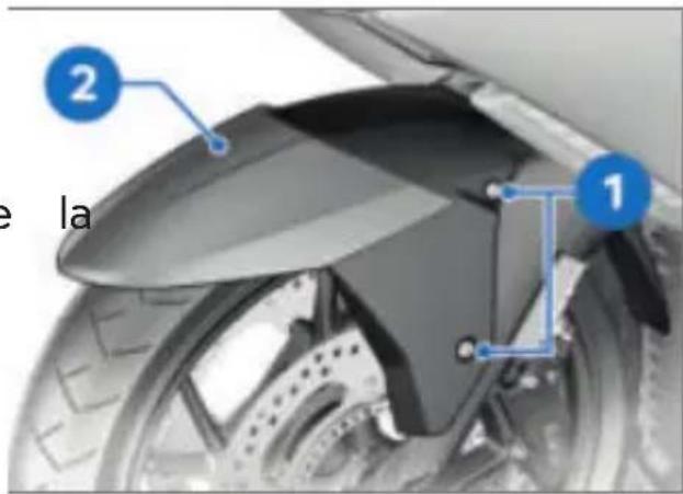 BMW K 1600 GT (2024) - Plaquettes de frein pas au contact du disque de frein - 1