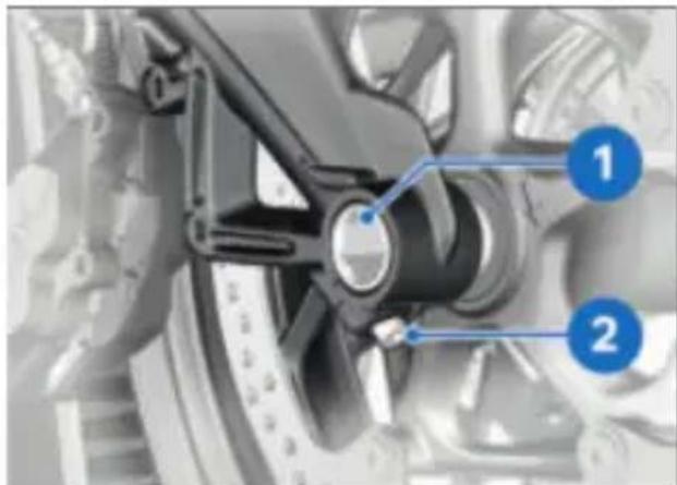 BMW K 1600 GTL (2024) - Compression involontaire des plaquettes de frein - 1