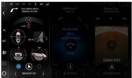 ZENEC Z-N975 - OPTIONS POUR LE VISUEL DU VÉHICULE (Widget Navi) - 1