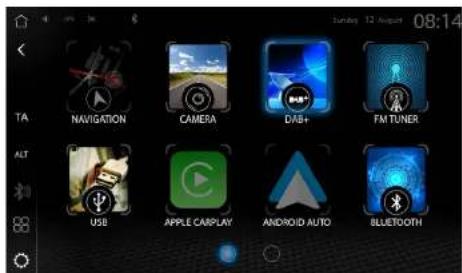 ZENEC Z-N976 - Liste récapitulative des applications - 1