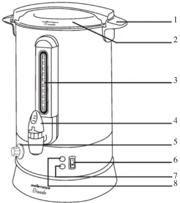 Mellerware Grand Cayman 22550 - 1