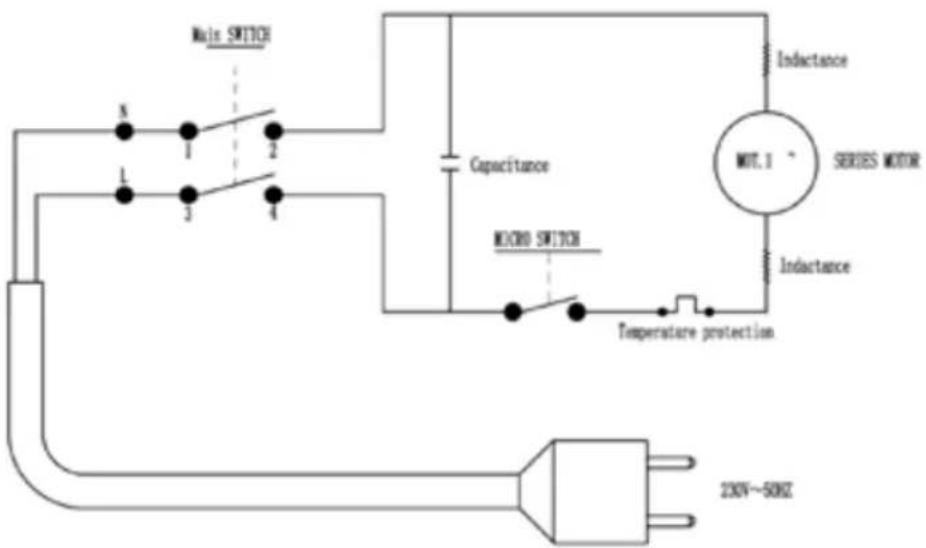 Di4 Acqua Rs4 Control - DIAGRAMA ELÉTRICO - 1