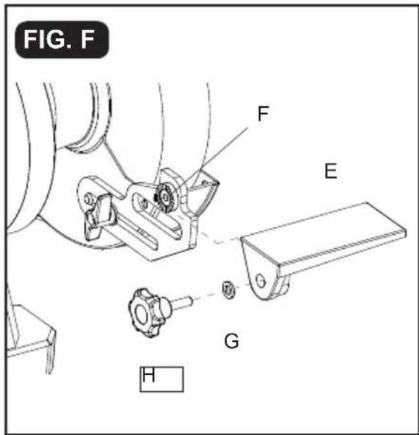 RIKON 80-820 - PORTE-OUTILS (Figs. E et F) - 1