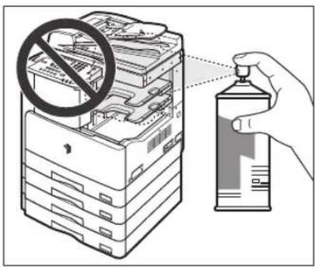 CANON imageRUNNER 2422 - Precauciones de manipulación - 4