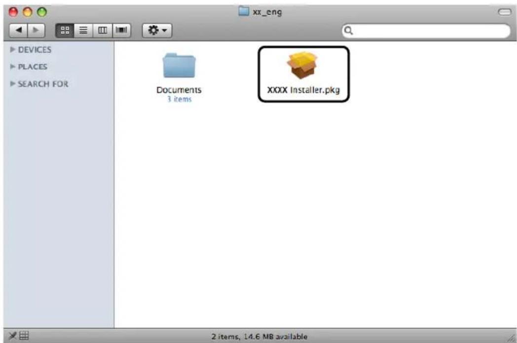 CANON imageRUNNER 2422 - ■Starting Installation (Macintosh): - 1