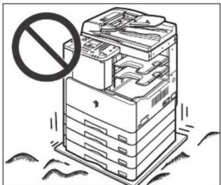 CANON imageRUNNER 2422 - ■Evitare posizioni in cui sono presenti esalazioni di ammoniaca. - 1