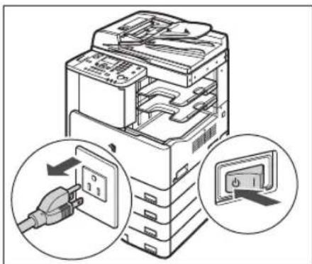 CANON imageRUNNER 2422 - WARNING - 1