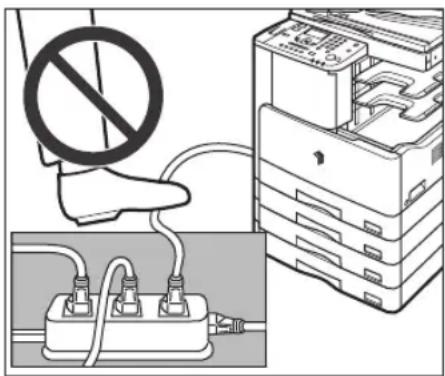 CANON imageRUNNER 2422 - Scegliere un'alimentazione sicura - 1