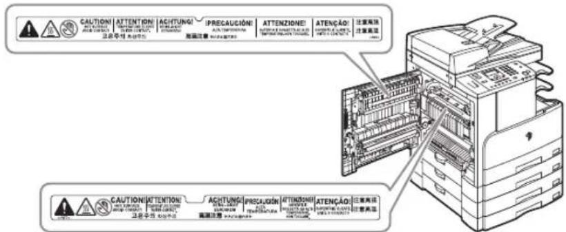 CANON imageRUNNER 2422 - CAUTION - 1