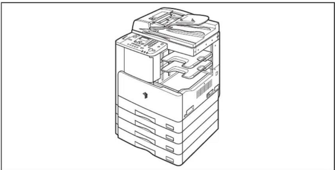 CANON imageRUNNER 2422 - Abbildungen in diesem Handbuch - 1