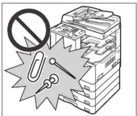 CANON imageRUNNER 2422 - Precauciones de manipulación - 2