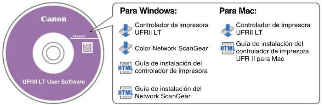 CANON imageRUNNER 2422 - CD-ROM del Software de usuario de UFRII LT - 1