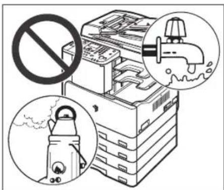 CANON imageRUNNER 2422 - Auswahl des Aufstellungsorts - 1