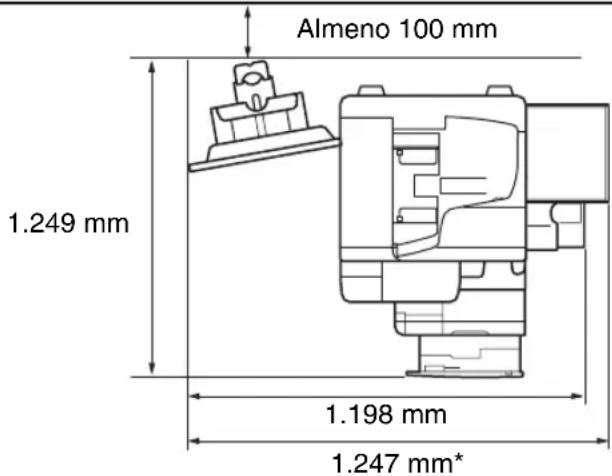CANON imageRUNNER 2422 - Prevedere uno spazio adeguato di installazione - 1