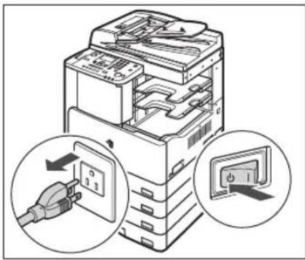 CANON imageRUNNER 2422 - ADVERTENCIA - 1