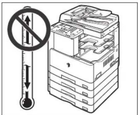 CANON imageRUNNER 2422 - ■Evitare posizioni soggette a vibrazioni. Evitare ad esempio pavimenti o supporti instabili. - 1