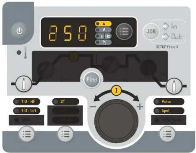 GYS PROTIG 250 DC TRI - SPOT PULSE welding - 1