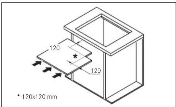 FRANKE FHMA 755 4G DC MB C - Requisitos para el gabinete - 2