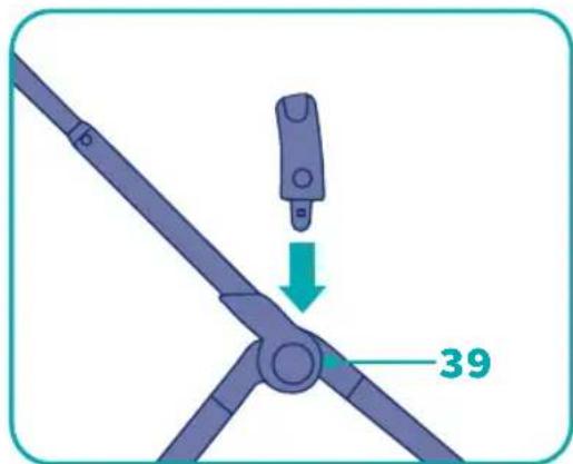 Giordani City Lifestyle Deluxe - Remoção dos adaptadores: - 1
