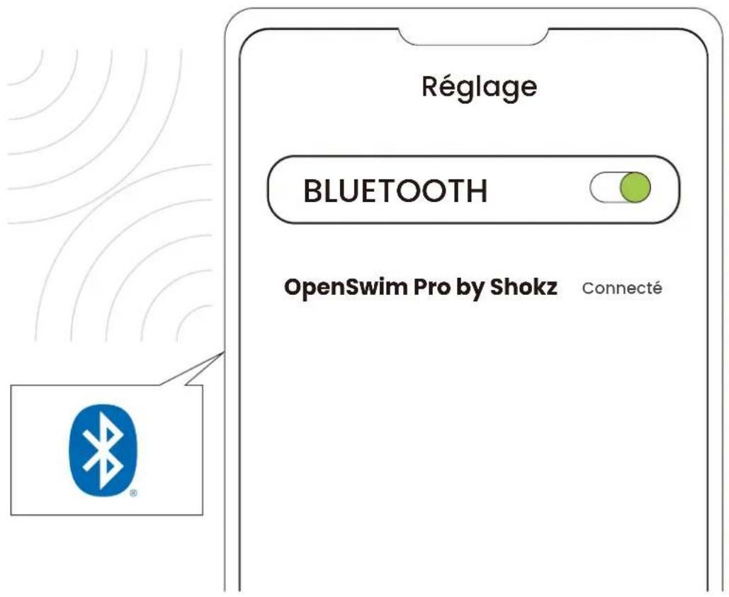 SHOKZ OpenSwim Pro - Activer l'appairage multipoint - 4