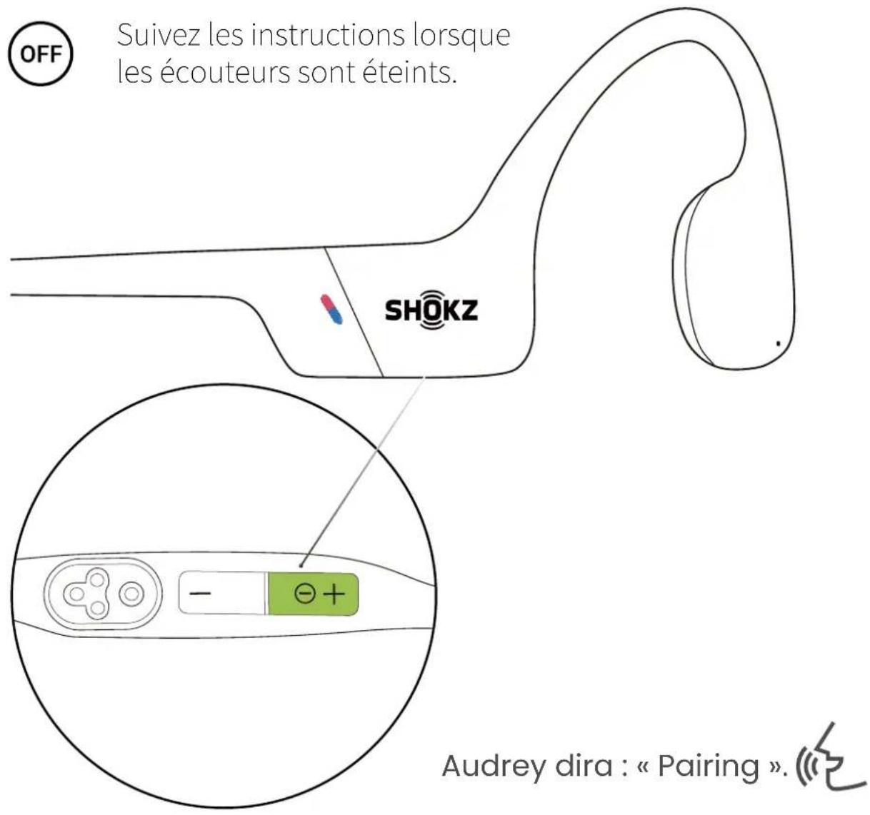 SHOKZ OpenSwim Pro - Changer de langue - 1