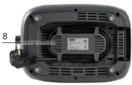 DOMO DO965T - TEILE - 3