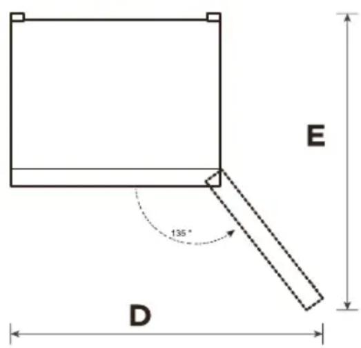 INVENTUM KK1850W - PLATZBEDARF FÜR DIE INSTALLATION - 3