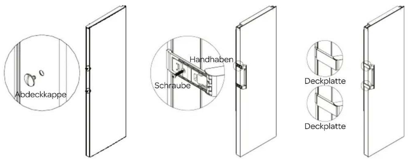 INVENTUM KK1850W - Türgriff einbauen - 1
