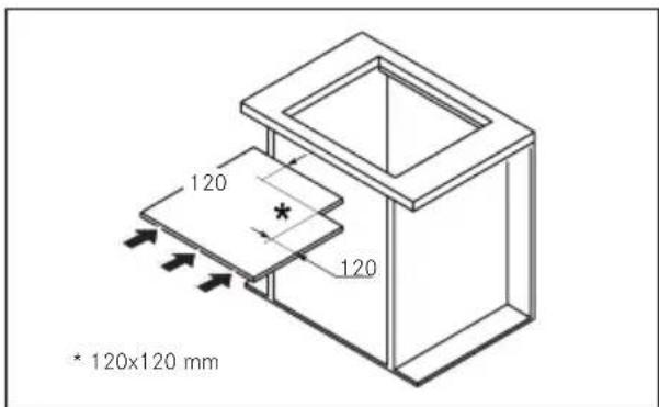 FRANKE FHSM 905 4G DCL C OA - UPOZORNENIE: Pri použití plynového spotrebica na varenie vzníká v miestnosti, kde je nainstalovaný, teplo, vlhko a spaliny. - 2