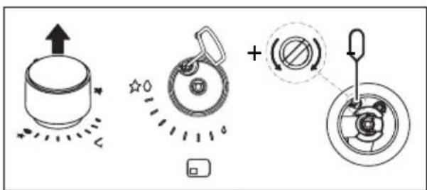 FRANKE FHSM 905 4G DCL C OA - Minimum flame adjustment - 1