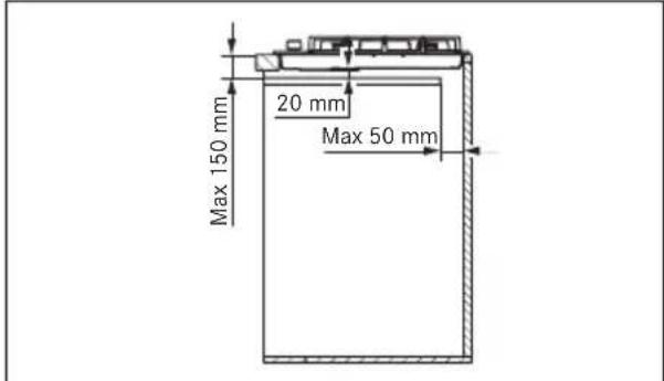 FRANKE FHSM 905 4G DCL C OA - Exigences pour le meuble - 3