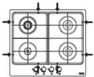 FRANKE FHSM 905 4G DCL C OA - Σωτή θέοη σχαρών - 1