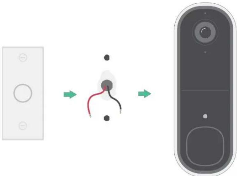 ARLO 2K Wireless Video Doorbell - Câbler votre sonnette vidéo 2e génération - 1