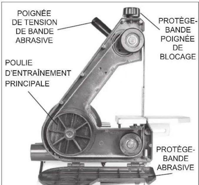 RIKON 50-1305 - PLATEAU DE LA BANDE ABRASIVE - 1