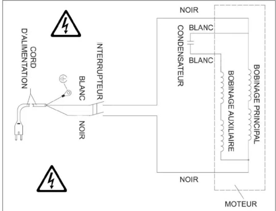 RIKON 50-1305 - DIAGRAMME ÉLECTRIQUE - 2