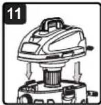 Vacmaster Professional VFB511H 0201 - GENERAL ASSEMBLY INSTRUCTIONS - 12