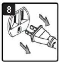 Vacmaster Professional VFB511H 0201 - AVERTISSEMENT : NE PAS BRANCHER LE CORDON D'ALIMENTATION À LA PRISE DE COURANT. ASSUREZ-VOUS QUE LA FICHE EST DÉBRANCHÉE AVANT DE REMPLACER LES FILTRES. - 7