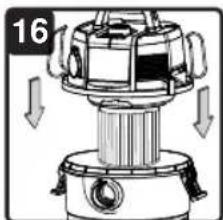 Vacmaster Professional VDK811PW 0201 - GENERAL ASSEMBLY INSTRUCTIONS - 17