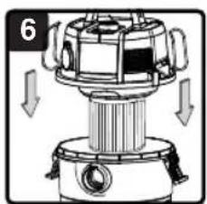 Vacmaster Professional VDK811PW 0201 - DÉBALLAGE DE VOTRE ASPIRATEUR D'ATELIER SEC ET HUMIDE ET MONTAGE GÉNÉRAL - 5