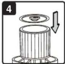 Vacmaster Professional VDK811PW 0201 - AVERTISSEMENT : DÉBRANCHEZ TOUJOURS LA FICHE DE LA PRISE DE COURANT IT DE RETIRER LE BLOC-MOTEUR DU RÉSERVOIR COLLECTEUR. - 3