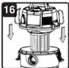 Vacmaster Professional VDK811PW 0201 - INSTRUCTIONS RELATIVES AU MONTAGE GÉNÉRAL - 15